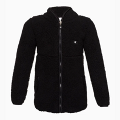 CASACO MENINO SHERPA CALVIN KLEIN JEANS PRETO