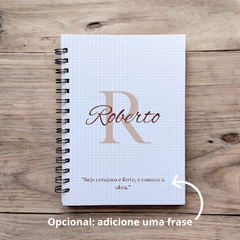 Caderno Trama Personalizado 140 Folhas - Nibomgo