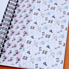 Planner 2025 Bon Voyage Personalizado | A Semana em 2 Página | 3 Opções de Capa na internet