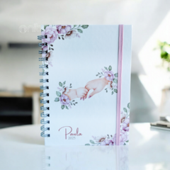 Planner 2025 Mãe Personalizado | A Semana em 2 Páginas | 2 Opções de Capa - loja online