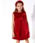 vestido infantil vermelho	