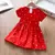 Vestido Infantil Vermelho