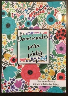 Libro devocional para pintar