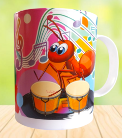 Taza infantil hormiga