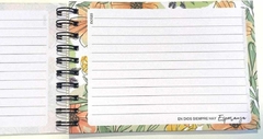 Cuaderno A5 tapa semi rígida horizontal - comprar online