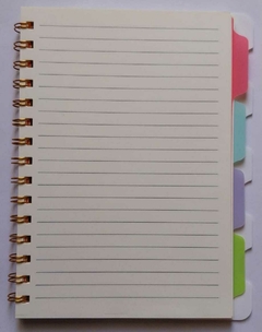 Cuaderno A5 tapa transparente - Mundo Creativo