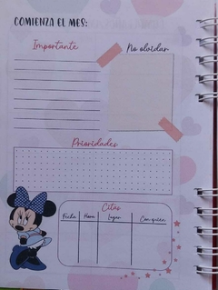 Agenda Minnie PERPETUO - Mundo Creativo