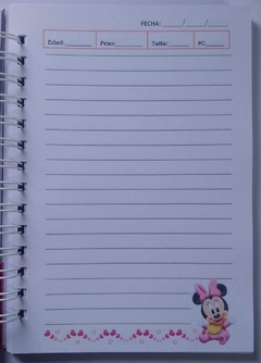 Cuaderno Pediátrico Minnie