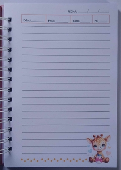 Cuaderno Pediátrico Jirafa en internet