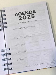 Agenda 2025 - comprar online