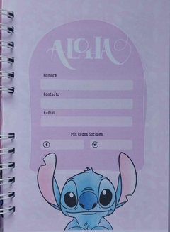 AGENDA STITCH Semanal - comprar online