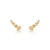 Ear cuff pedras slim champagne na internet