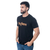 CAMISETA MASCULINA TEXAS FARM - CM258 PRETO E LARANJA - comprar online