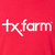 CAMISETA MASCULINA TEXAS FARM - CM258 VERMELHO E BRANCO - comprar online