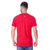 CAMISETA MASCULINA TEXAS FARM - CM258 VERMELHO E BRANCO - loja online