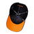 BONE TEXAS FARM - TF673 - PRETO/ LARANJA NEON - loja online