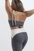 Conjunto Top e Legging Balance - Cinza - Mud | Fitness