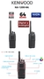 RADIO PORTATIL NX-1200-NK 136-174 MHz, Digital NXDN-Analógico, 5 Watts, 64 Canales, Roaming, Encriptación, GPS