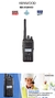 RADIO PORTATIL NX-3320-K3 400-520 MHz, 260 Canales, Digital NXDN-DMR-Análogo, GPS, Bluetooth, IP67, 2 Pines