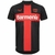 Camisa Bayer Leverkusen I 24/25 Castore - Masculina - Torcedor - Preta