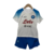 Kit Infantil Napoli II Empório Armani 23/24 - Branco com detalhes em azul e vermelho