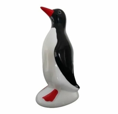 Pinguim de Geladeira Imperador em Porcelana