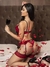 Imagem do Lingerie Sexy Cropped Renda Sensual Completo + Persex - Sensual Dreams