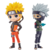 Boneco Personagem Naruto 15cm - comprar online