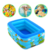 Piscina Inflável Infantil Retangular em PVC - comprar online