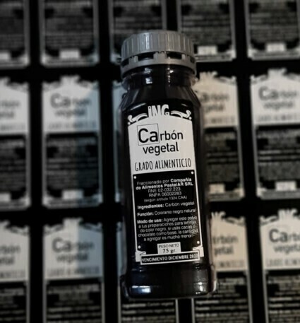 Carbon Vegetal (Colorante) 50g