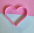 Cortante 3D - Corazón Grande - 8 cm