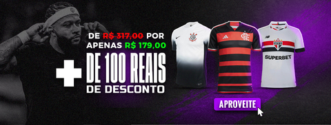 Banner de Camisas de Futebol e NBA | Esportenaticos