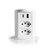 Torre Multiplug 2 Tomadas Elétricas + 2USB (A+C) 10A Branco - comprar online