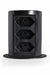 Torre Tomada Slim Multiplug 3 Tomadas 10A Indução 15W Preto - Techno4