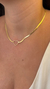 Choker fita com coração vazado