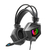 Headset de jogos com fio LED