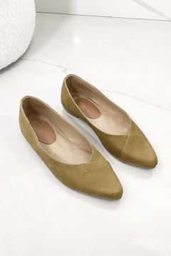 FLATS LINDSEY CUERO (ZFE300) - comprar online