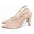 Scarpin slingback rose na internet