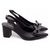 Scarpin slingback preto - Casa Vitrine