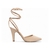 Scarpin nude com fitas - loja online