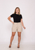 Shorts Cargo Feminino Bege