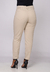 Calça Skinny 7873 Bege Claro Bella Canvas - Cintura Alta - Casa Vitrine