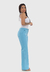 Calça Feminina 7920 Wide Leg Azul Claro - comprar online