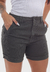 Shorts Feminino 7925 Chumbo - Casa Vitrine