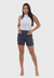 Shorts Feminino 7925 Cinza