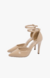 Salto Scarpin Fivela Verniz Nude - comprar online