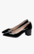 Scarpin Confort Verniz Preto - comprar online