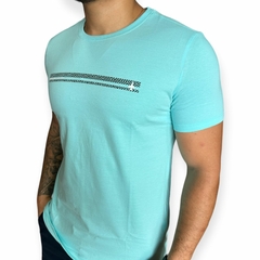 T-SHIRT AERO AUTHENTIC AZUL PISCINA na internet