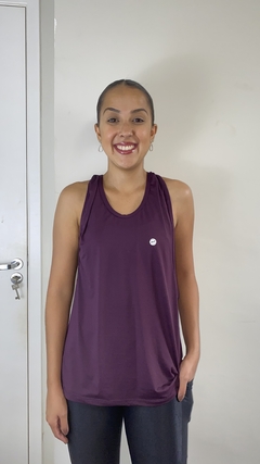 Regata Cavada Roxo - LA Moda Fitness