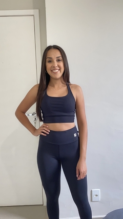 Conjunto Top e Calça Anna Preto - LA Moda Fitness